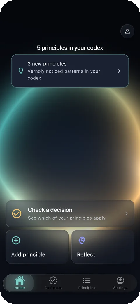 Vernoly app screenshot